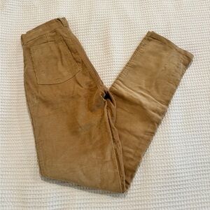 Vintage straight leg corduroy pants